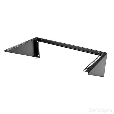 6U Wall Mount Patch Panel Bracket 19 in Steel - Vertical Mounting Bracket