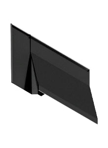 Top Left Corner Flashing BLACK (Pack of 30)