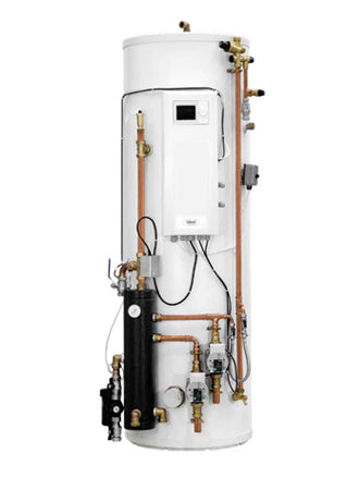 Ideal Logic Air DHW Pre-Plumbed Cylinder w/Low Loss Header 300L 2 Zone