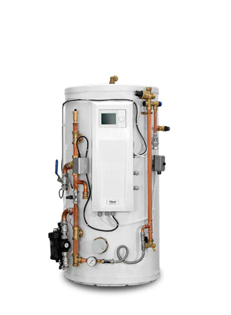 Ideal HP290 DHW Pre-Plumbed Slimline Cylinder 180L 1 Zone
