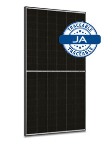 470W N-type Double Glass Monofacial LR Traceable Low Carbon 54 Cell Black Frame MC4