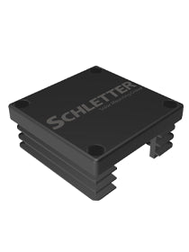 Plastic End Cap Solo Profi05 Black (Pack of 100)