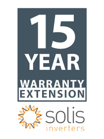 Solis Warranty Ext. of 15 years (Total 10y) for 3.0 to 6.0kW S5-EH1P