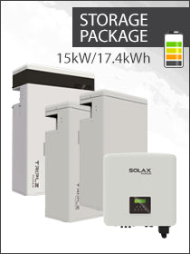 SolaX 15kW 3phase Hybrid with 17.4kWh LFP 1x MASTER 2x SLAVE V2
