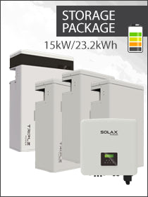 SolaX 15kW 3phase Hybrid with 23.2kWh LFP 1x MASTER 3x SLAVE V2