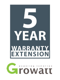 Growatt Warranty Ext.of 5 years (Total 15y) for MIC1500TL-X