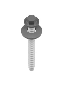 Self-Tapping Screw + GSE EPDM Washer BLACK  - Single