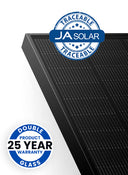 455W N-type Bifacial Double Glass Traceable LB All Black MC4