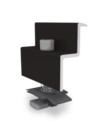 K2 End Clamp Black Anodised 34-36mm for Solar Panel Frames