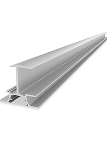 K2 InsertionRail 2.0 Mounting Rail 5.70m for 30mm Frames