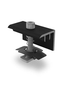 XS End Clamp, black anodized