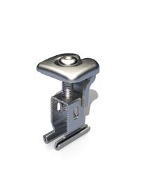 RS1 Universal End and Mid Clamp 30 - 50mm Silver ONE FOR ALL (Pack of 500)