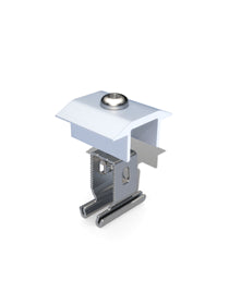 Middle Clamp+ 30 - 50mm Silver  (Pack of 400)