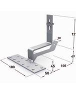 VarioSole Stainless Steel roof hook for Pantiles No Wood Screws (Pack of 100)