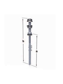 Solar Fastener for steel substructure 80mm/50mm (Pack of 100)