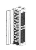 Racky Rax 12 Battery Power cube Rack