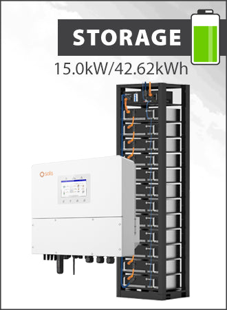 Solis S6 3PH 15kW Package & Pylon Powercube H2 42.62kWh