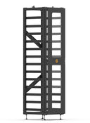 Battery Rack with Door for Sunsynk 61.44kWh HV Battery.